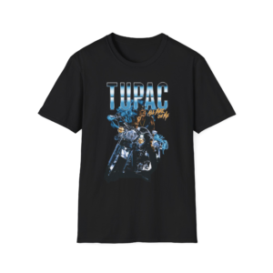 Pac on a Motorcycle Graphic Tee