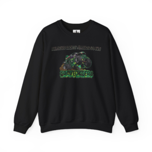 Bourgeois Society - Grave Digger Monster Truck Crewneck Sweatshirt