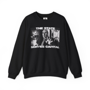 Budd Dwyer - State Serves Capital Unisex Heavy Blend Crewneck Sweatshirt
