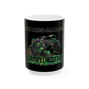 Bourgoise Grave Diggers Monster - Truck Ceramic Mug
