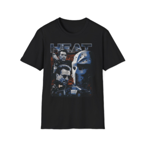 Vintage Re-print Heat Movie T-Shirt, Unisex Graphic Tee