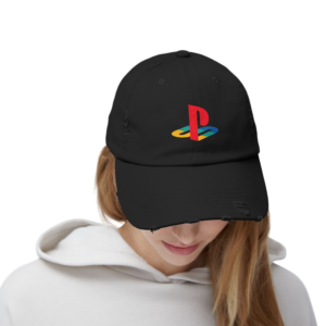 Retro PlayStation Distressed Cap