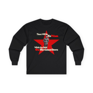 Black Panthers - Huey P Newton - BPP Revolutionary - Cotton Long Sleeve Tee