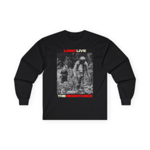 Long Live the Resistance - Anti-Imperialist - Global South Resistance - Cotton Long Sleeve Shirt