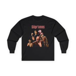 The Sopranos Retro Collage Long Sleeve Tee