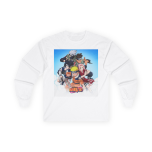 Naruto Anime Characters Long Sleeve Tee | Manga Team Graphic